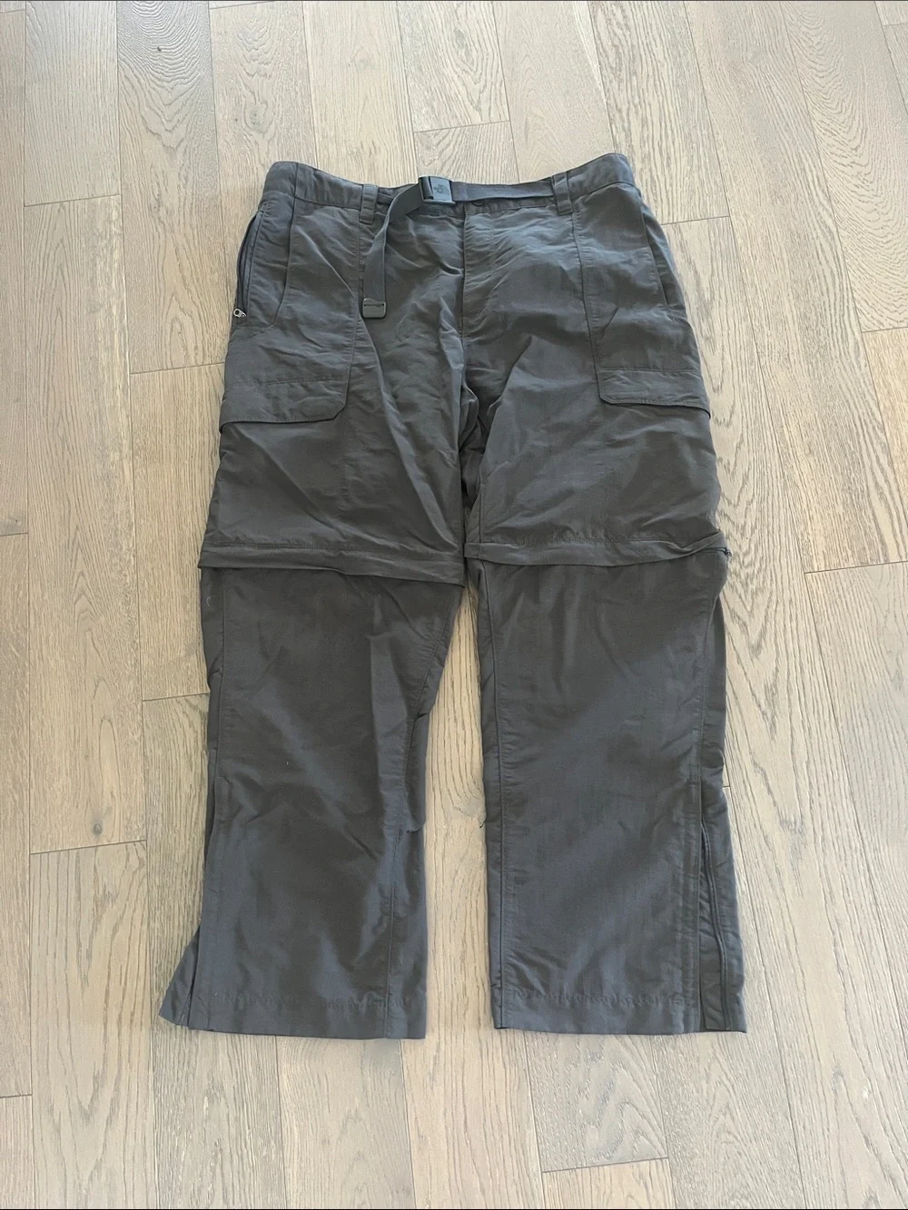 The North Face Men's Zip-Off Cargo Pants - Charcoal